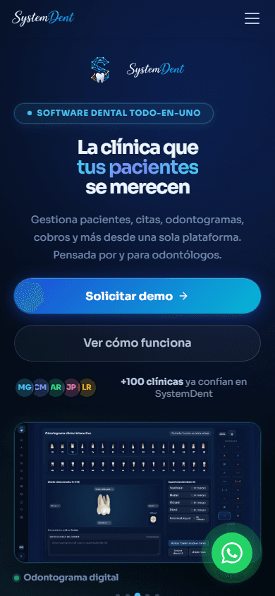 SystemDent en un celular